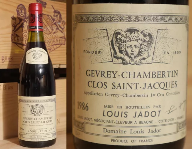 1986er Gevrey Chambertin - Clos St.Jacques -
