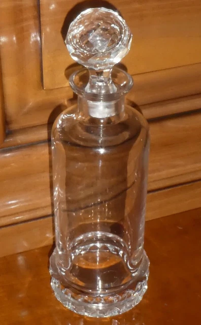Carafe musicale vintage en cuivre et laiton, bouteille en verre vert | Accessoires de bar style lanterne allemande | Alcools de collection du milieu du siècle | Homme des cavernes rétro - France