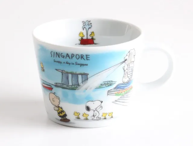 Snoopy PEANUTS World Travel Mug Singapore Shimizu Tougyou