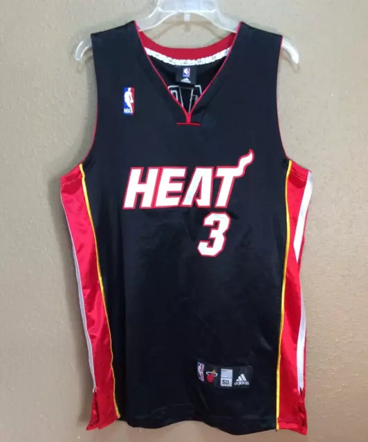 Nike Dwayne Wade Miami Heat Nba Nike City Edition Jersey Size 50 - Length +2