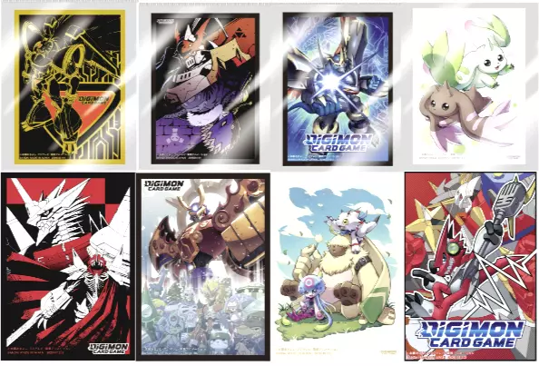 Digimon Card Game - Sleeves  - NEU & OVP - Omnimon Gallantmon Imperialdramon