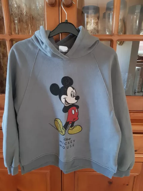 FELPA ZARA BAMBINA Topolino taglia 11 12 anni media Disney bianca EUR 10 49 PicClick IT