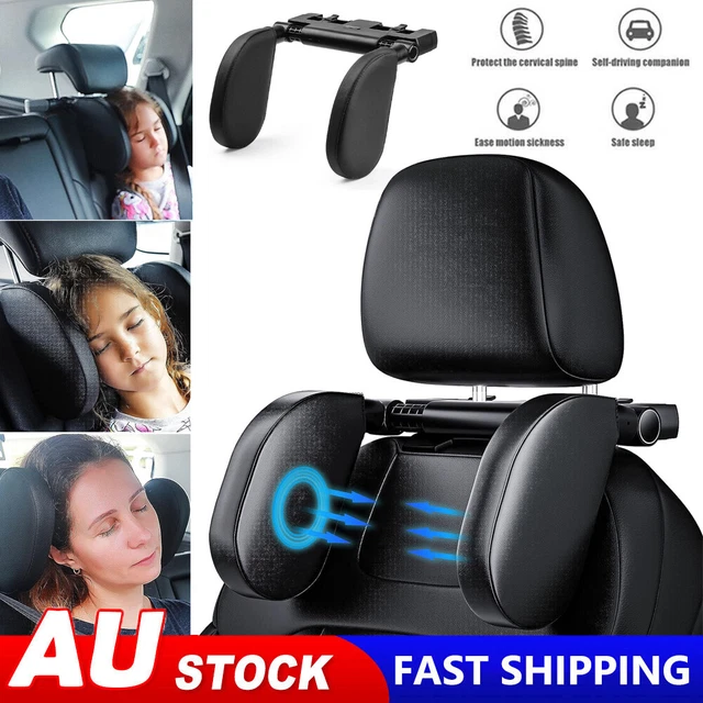 Adjustable Car Seat Pillow Headrest Head Neck Support Rest Sleep Cushion Pad New