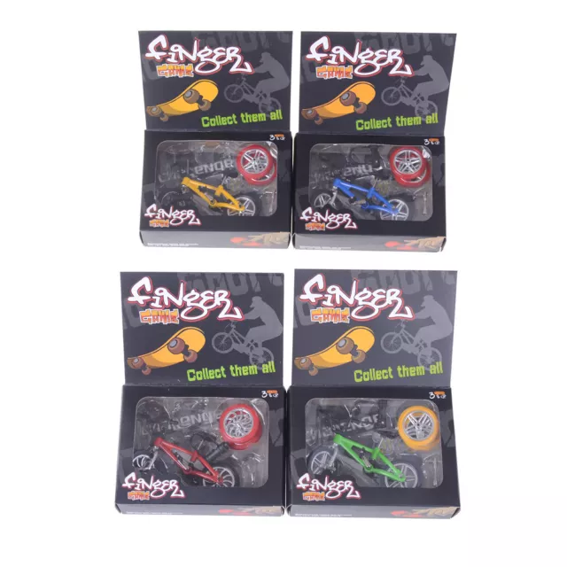 Mini Finger BMX Bicycle Flick Trix Finger Bikes Toys Novelty Gag Toy Kids Gif)>G