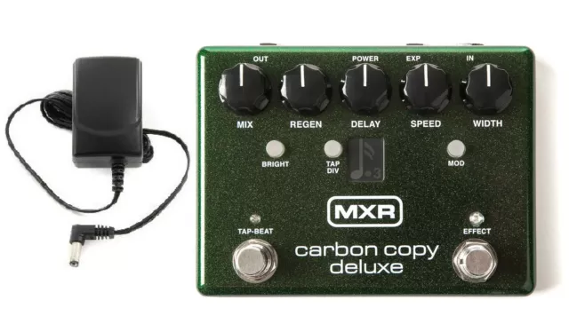 MXR Carbon Copy Deluxe Analog Delay Guitar Effects Pedal M292 ( FREE ADAPTER )