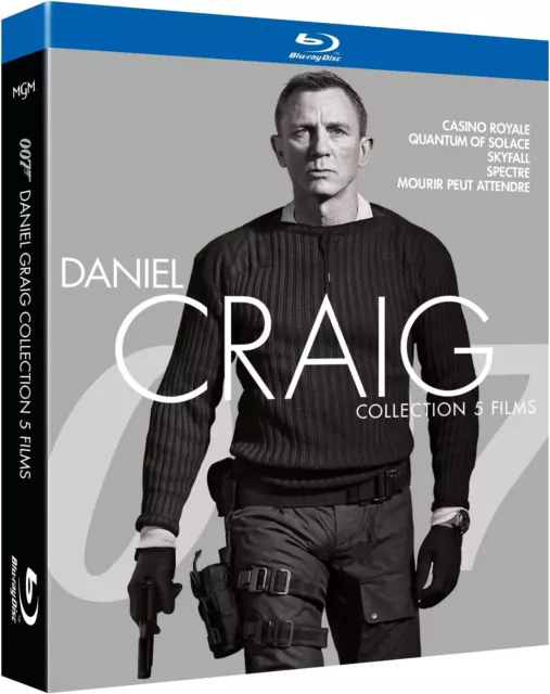 James Bond 007 : La Collection Daniel Craig-COFFRET BLU RAY NEUF SOUS BLISTER