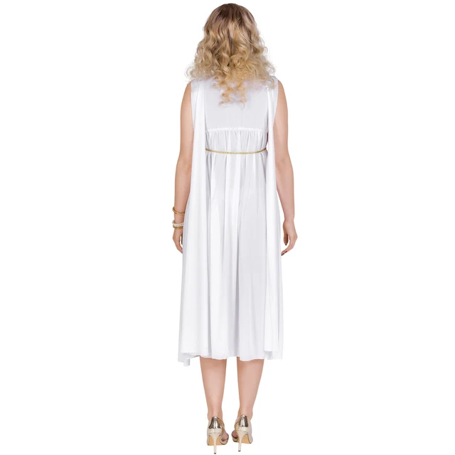 Costume Donna Greco Romano Carnevale Carnevale Costume Abito Antico Olimpo Donna