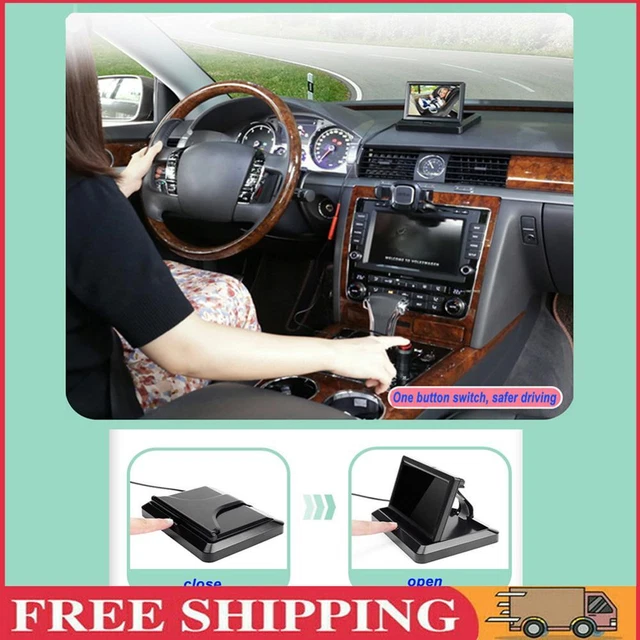 Display 8 LED visione notturna a infrarossi seggiolino auto telecamera specchio baby monitor