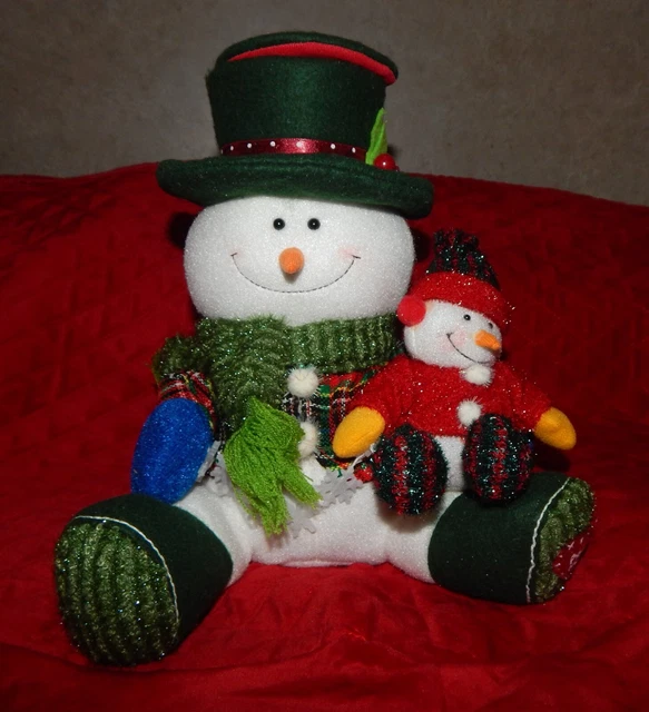 Avon Plush “Snowman Surprise” Musical Animated Popup Plush Hat PlaysJingle Bells