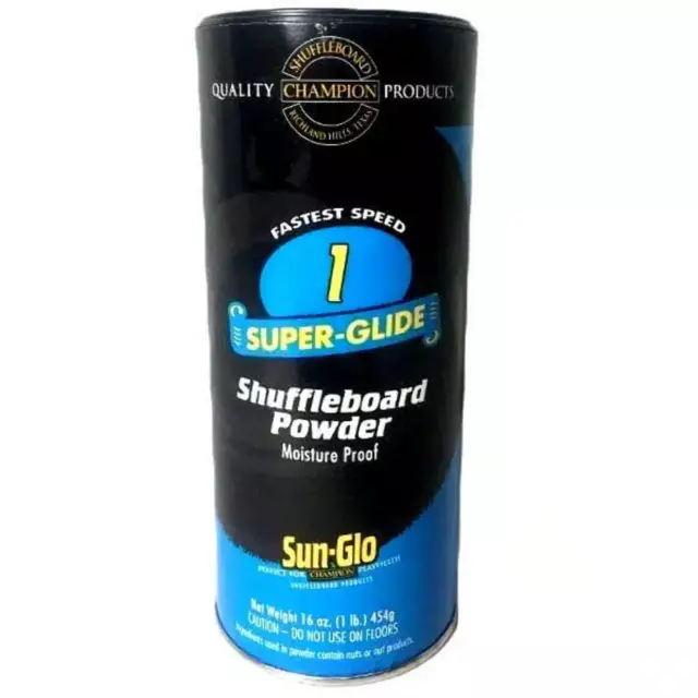 Sun-Glo Super Glide Speed #1 Shuffleboard Powder Wax Sand