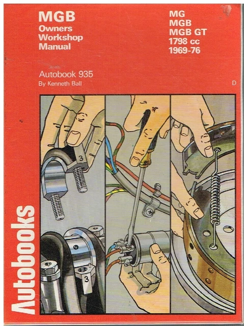 1970-1971 MGB & MGB GT Owners Manual Handbook Drivers Guide Original Style MG