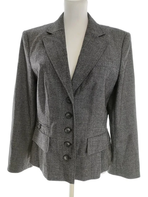 Pull Femme L.L.Bean 100% Laine - Cardigan Rouge Et Noir, Taille M