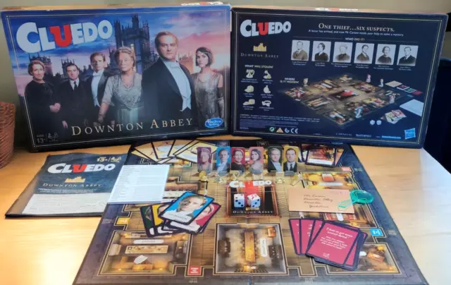 CLUEDO: 2019 Downton Abbey Edition Mystery Game (KOSTENLOSER VERSAND)