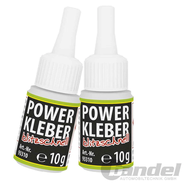 2x10g PETEC POWER ADESIVO UNIVERSALE SECONDO ADESIVO FULMINEO