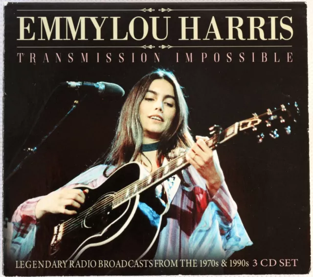 Emmylou Harris, (+Gram Parsons on disc1), Transmission Impossible, x3 CD's