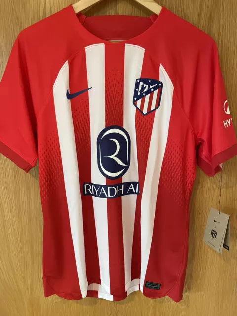 Atletico Madrid Home 2023/2024 Home Shirt - With Griezmann Number 7  ✅ Medium