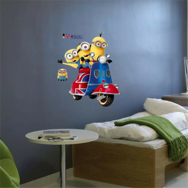 Stickers geant Bob Kevin Stuart sur Vespa Les Minions