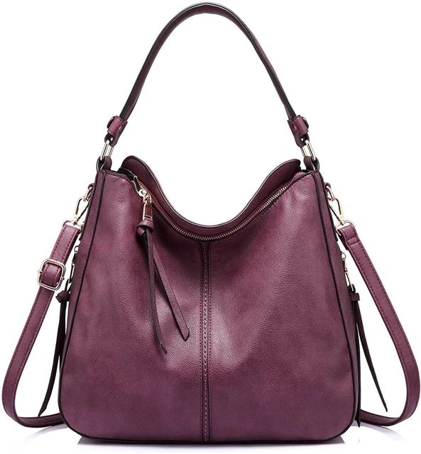 Mujeres Bolsos Hombro Hobo Bolsa Bolso Con Largo Tira, 32L X 13B X 30HCM B3