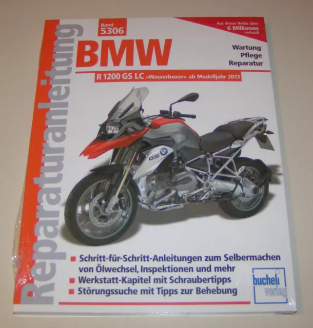Reparaturanleitung / Handbuch BMW R 1200 GS LC  Wasserboxer - ab Modelljahr 2013