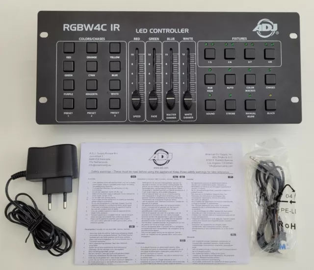 ADJ RGBW4C IR 32-Kanal-DMX-Controller, American DJ