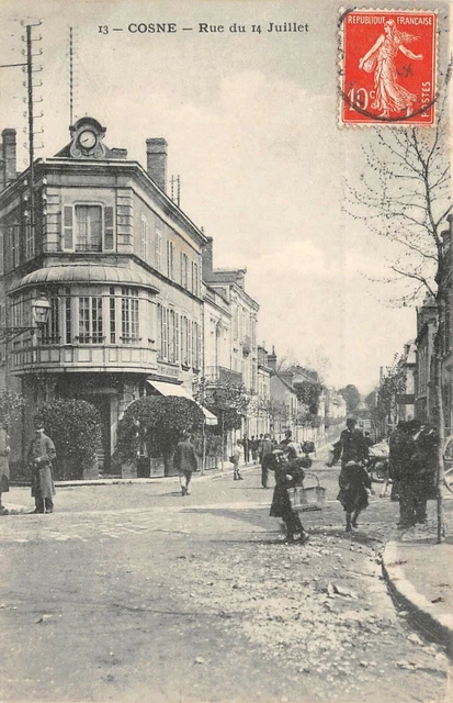 COSNE - rue du 14 juillet