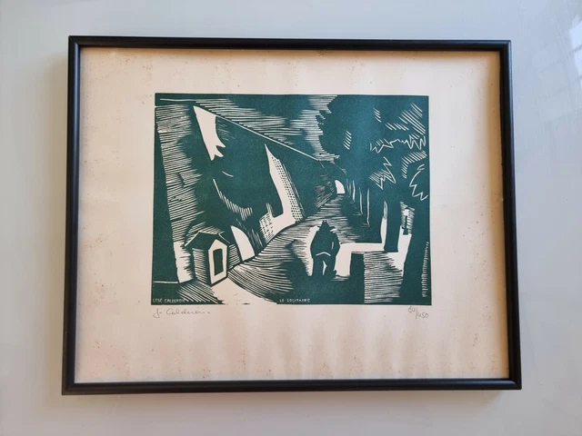 Gravure Sports Olympiques - Alain Bar - Signée Et Numérotée