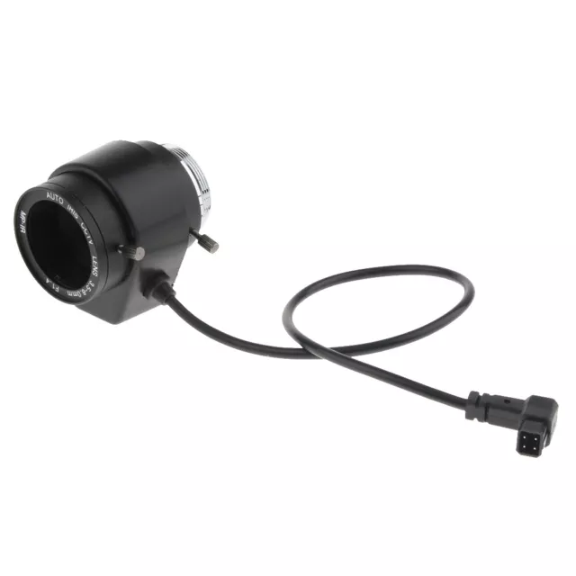 3.5-8mm 1:1.4 1/3" CS Mount Security Camera Auto Iris Manual Focus CCTV Lens