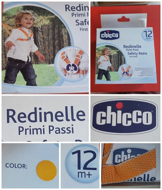 REDINELLE CHICCO 12M+❗️ARANCIO🧡BAMBINO SOSTEGNO❗️SICUREZZA