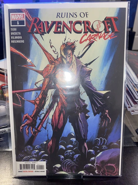 (2020) RUINS OF RAVENCROFT CARNAGE #1 1ST PRINT! 1st Appearance Cortland Kasady!