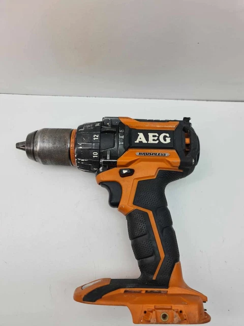 AEG 18V BRUSHLESS Hammer Drill Driver Skin Lithium Cordless 90NM