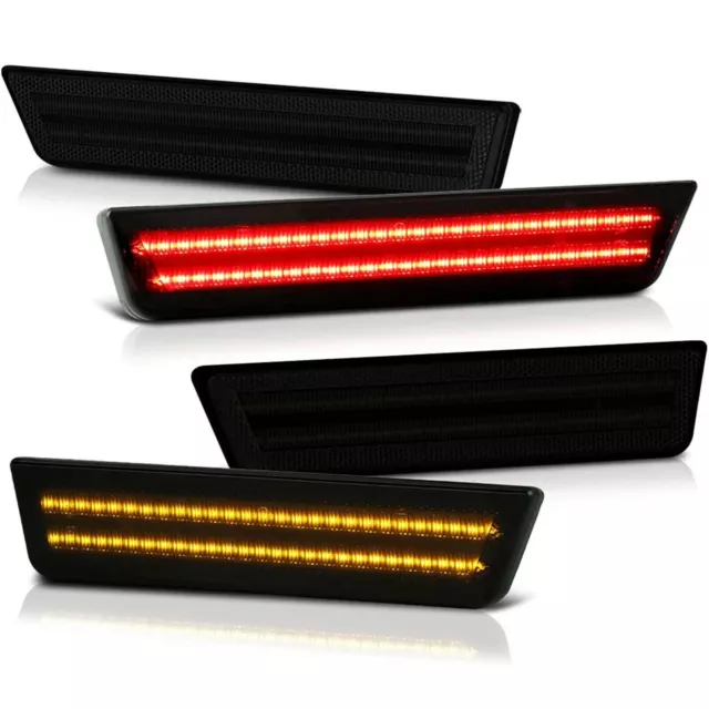 4x LED Begrenzungsleuchte Seitenmarkierungsleuchten Für Dodge Challenger 2008-14