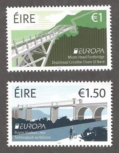 Ierland 2018  Europa Bruggen     postfris/mnh