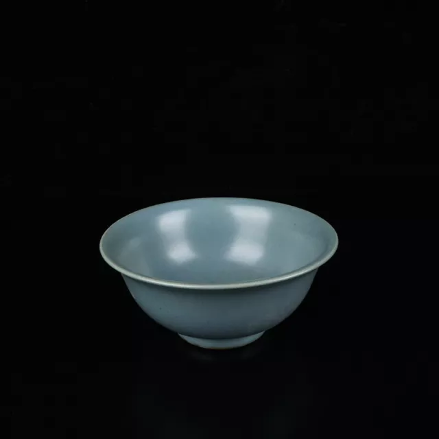 4.3"*2" Collection Chinese Ming Porcelain Ru Kiln Small Bowl 2