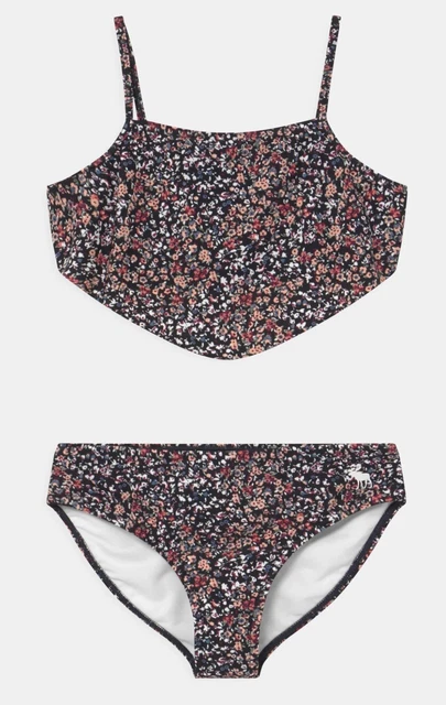 Girls Abercrombie Kids Two Piece Swimsuit Size 11/12 Abercrombie & Fitch