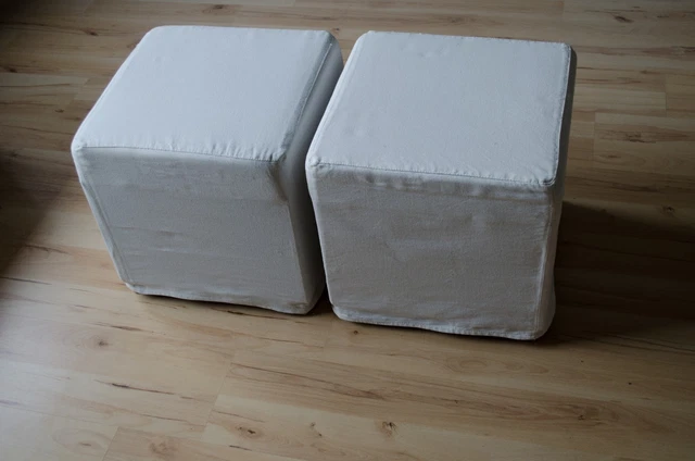 Dekoria Housse De Cheville De Remplacement Solsta Pällbo Crème Blanc