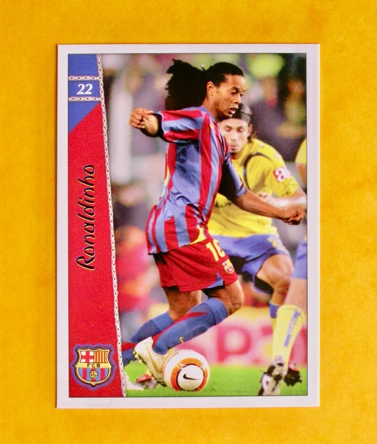 Carte Collection Andres Iniesta #15 – FC Barcelone – Liga 2007 – Mundicromo – Très Bon État