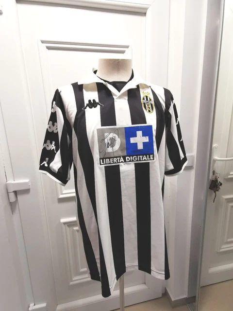 Maillot Vintage Juventus Turin N°3 1999 Kappa - Taille 4 Ans (104 Cm) Domicile