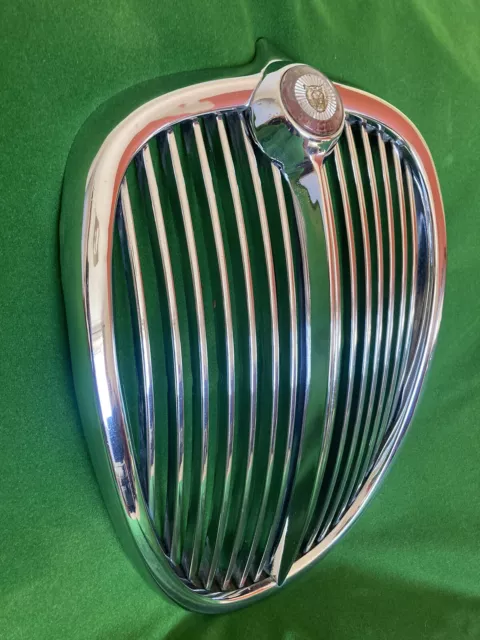 Jaguar Mk2/S-Type 3.8Litre Front Chrome Radiator Grill