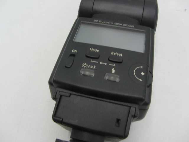 Metz Mecablitz ELectronic Flash Unit 54MZ-3 AS-IS parts w/ SCA 3102 Canon 5