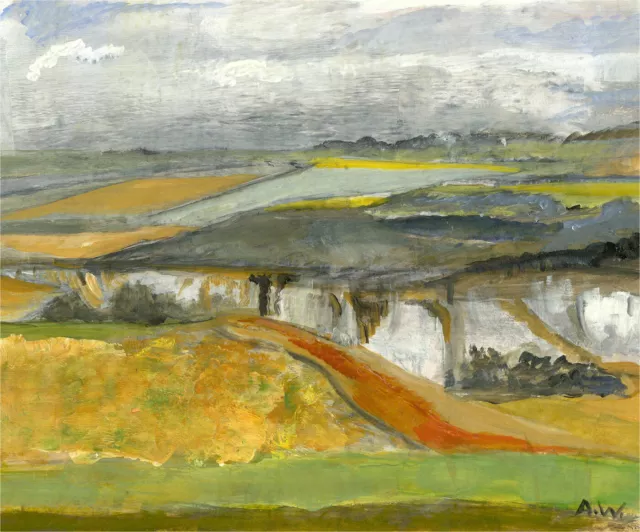 Anne Williams - 20th Century Acrylic, Yorkshire Landscape