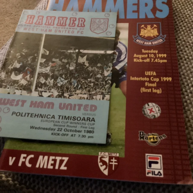Maillot Vintage West Ham United 1976-78 – Admiral Home, Taille S (18.5" Pit à Pit)