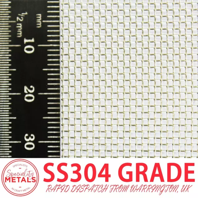 Coarse Stainless Steel Woven Wire Sieve Mesh | 20 Mesh, 0.77mm Hole, 0.5mm Wire