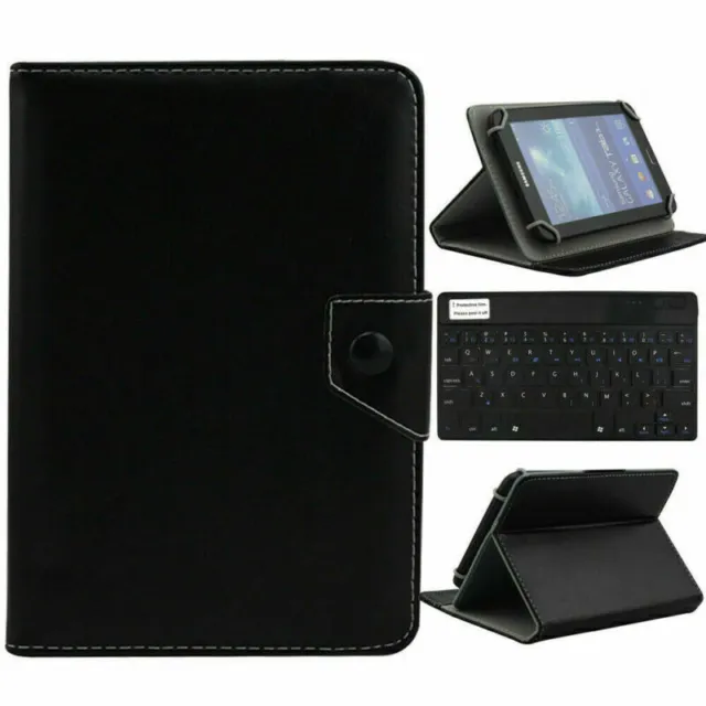 For Amazon Kindle Fire HD 10 2021 2019 2017 Tablet Keyboard Leather Case Cover