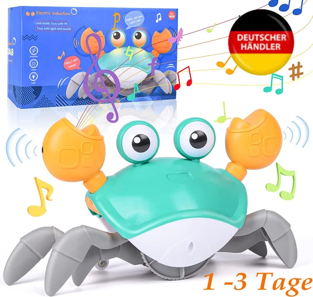 Zonopy Tanzende Qualle Baby Spielzeug - Krabbelspaß Mit Licht & Musik