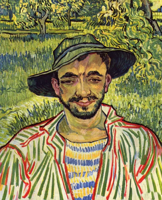 Art Oil painting Vincent Van Gogh - Portrait of a young peasant