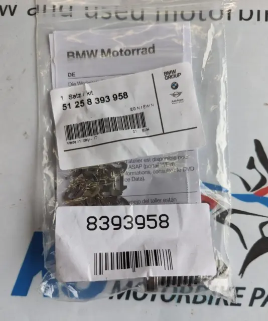 BMW F750GS F850GS 2017 2018 2019 2020 2021 Pannier Lock Barrel Kit 51258393958