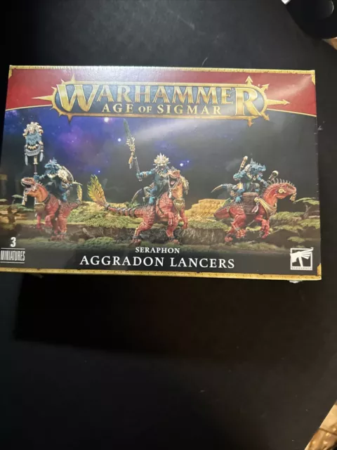 Games Workshop Warhammer 40K Age of Sigmar: Seraphon - Aggradon Lancers