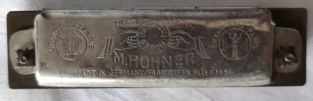 Aus einer Auflösung: tolle M.Hohner Piccolo Mundharmonika 2