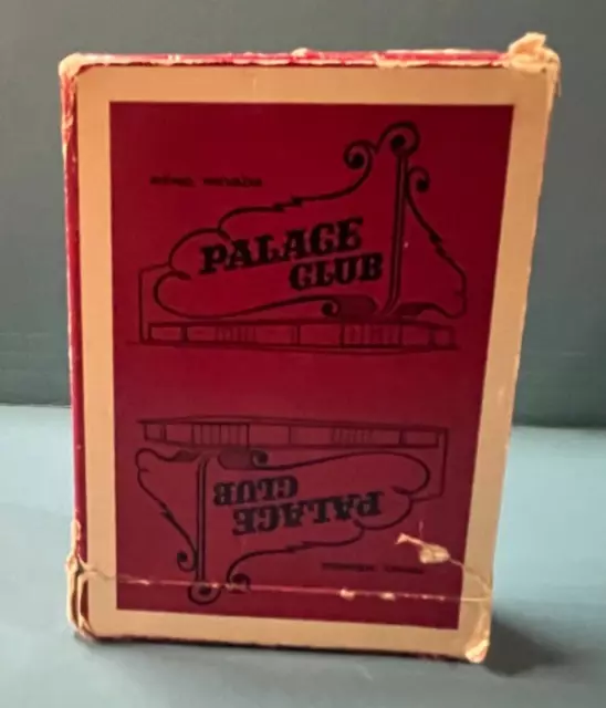vintage Palace Club playing cards Reno Nevada complete