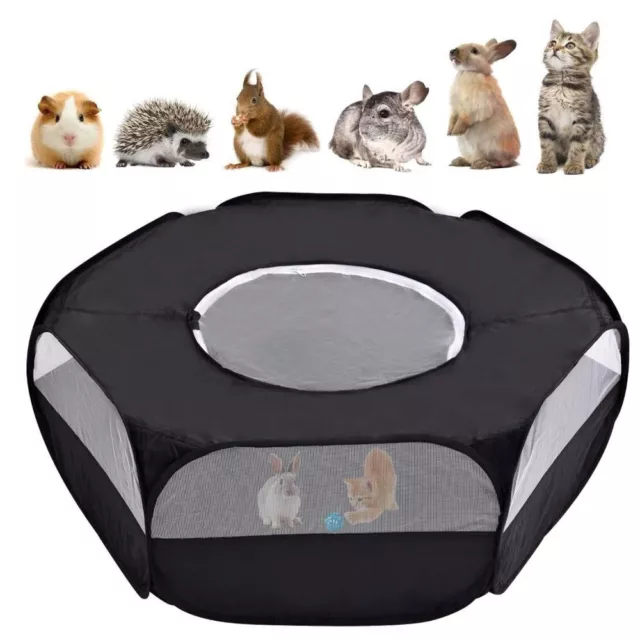 Waterproof Guinea Pig Playpen Breathable Small Pet Cage Tent  Indoor/Outdoor